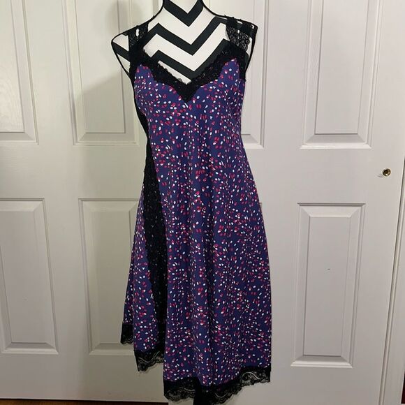 KOCHE COLLECTIVE Lace Dot Tank Dress - Picture 1 of 6